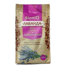 Лаванда цветки сушеные BioniQ в пакете 30 г