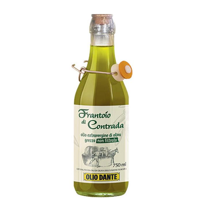 Оливковое масло Extra Virgin нефильтрованное "Франтоио ди Контрадо" DANTE 750 мл