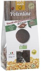 Печенье безглютеновое кукурузное Полентини с какао органическое SOLO MAIS 180 г