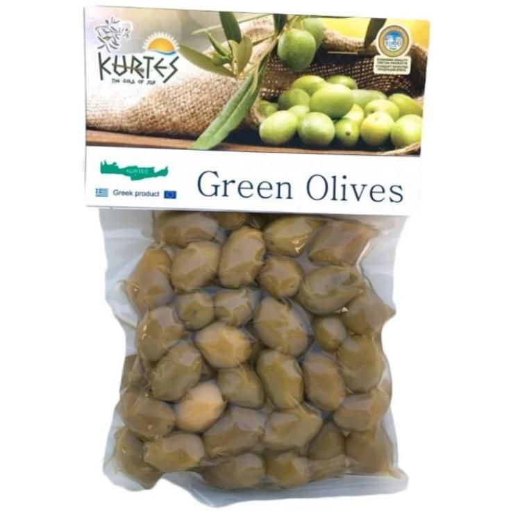 Оливки зеленые сорт Халкидики KURTES 250 г