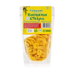 Закуска индийская Намкин банановые чипсы - асафетида с тмином Sangam Herbals 100 г