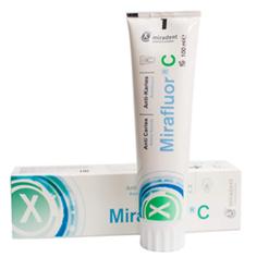 Зубная паста с аминофторидами Mirafluor C - miradent HAGEN WERKEN 100 мл