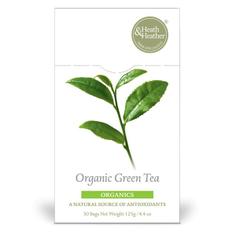 Heath & Heather чай зеленый органический 50 пакетиков 125 г