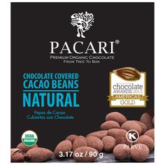 Какао-бобы в органическом шоколаде Pacari, 90 г
