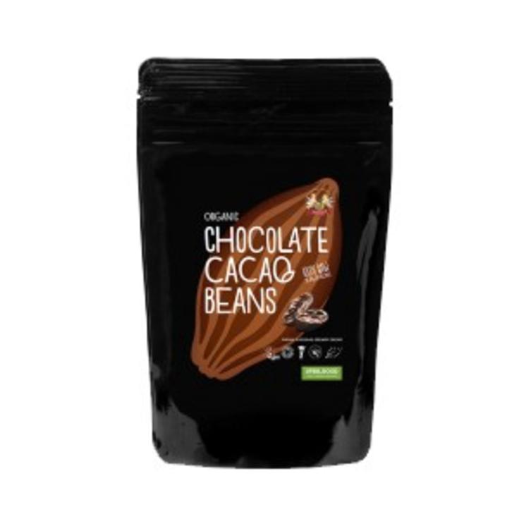 Очищенные какао-бобы в сыром шоколаде, ORGANIC UFEELGOOD 50 г