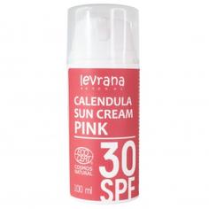 Солнцезащитный крем для тела SPF30 PINK "Календула" LEVRANA 100 мл