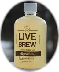 Напиток Комбуча Vegan Vine LIVE BREW 500 мл