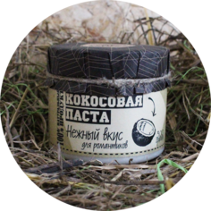 Ореховая паста из сырого кокоса - манна БЛАГОДАР, 300 г