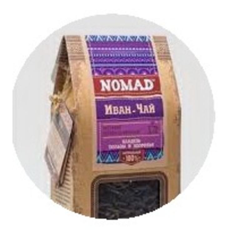 Иван-чай Лесной черный листовой ферментированный NOMAD, 50 г