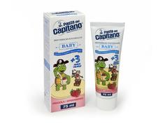 Зубная паста детская "Клубника" 3+ Pasta del Capitano 75 мл