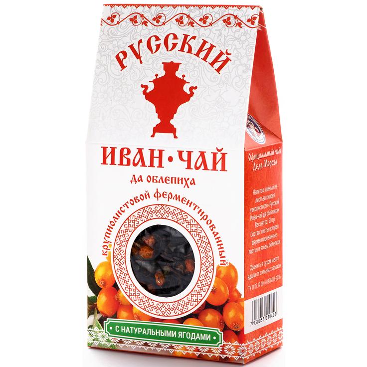 Иван-чай ягодный "Облепиха с кипреем" "Иван да чай", 75 г