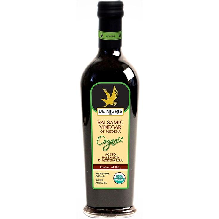 Уксус бальзамический из Модены "Белый орел" (25% виноградного сусла) IGP БИО De Nigris 500 мл