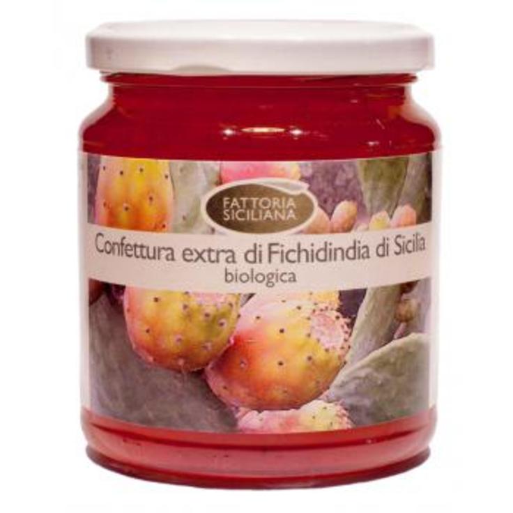 Джем из сицилийского кактуса (опунции) БИО Fattoria Siciliana 360 г