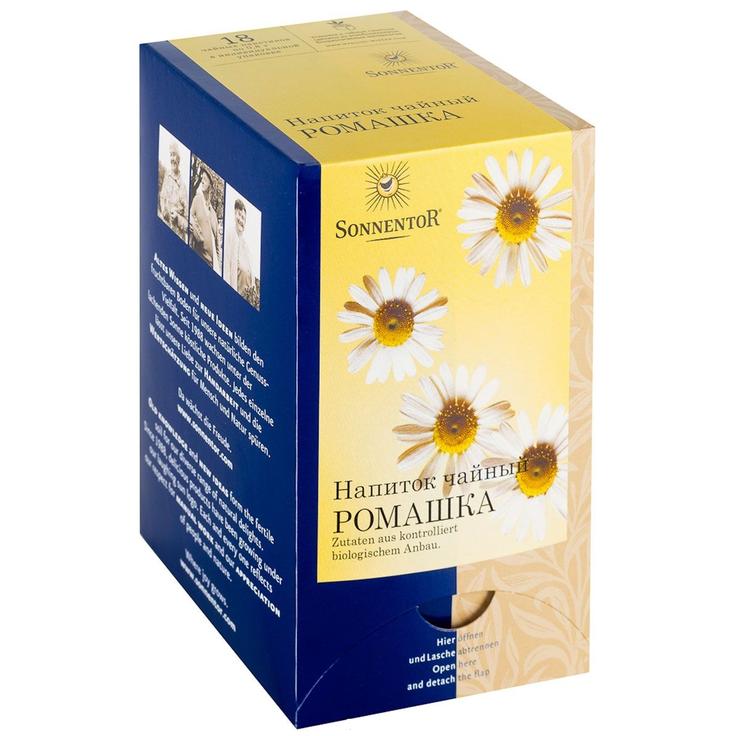 SONNENTOR травяной чай «Ромашка» 18 пакетиков по 0.8 г