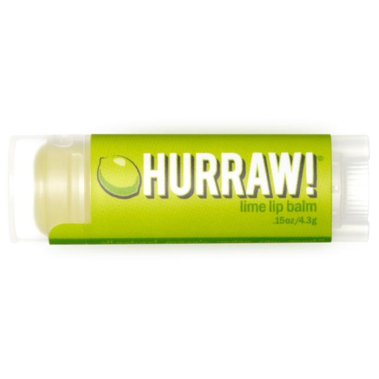 Органический бальзам для губ Hurraw! лайм 4.3 г