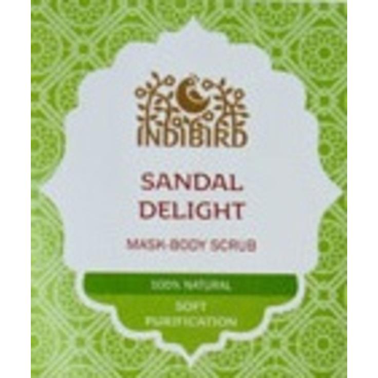 Порошок для мытья тела "Сандаловое наслаждение" Indibird 200 г