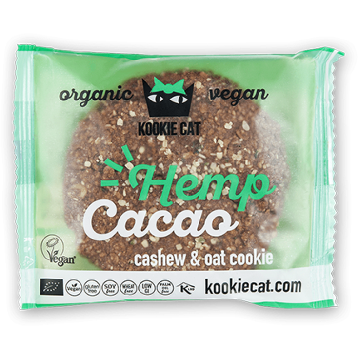 Печенье органическое "Конопля и какао" KOOKIE CAT 50 г