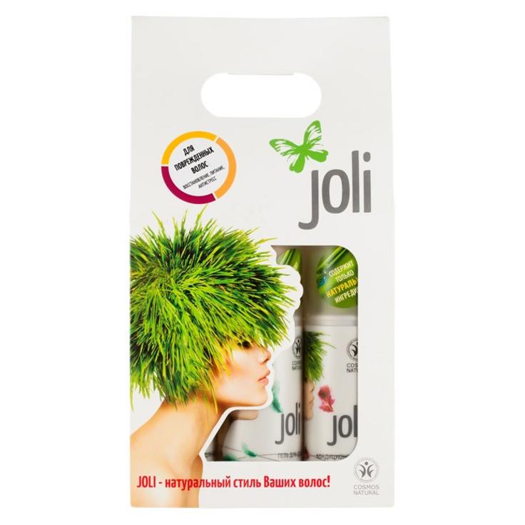 JOLI Набор для поврежденных волос. Восстановление-питание-антистресс, 3x150 мл