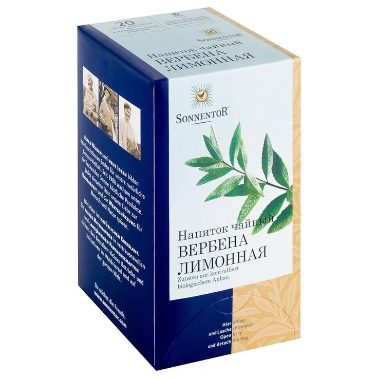SONNENTOR травяной чай «Вербена лимонная» 20 пакетиков по 1 г
