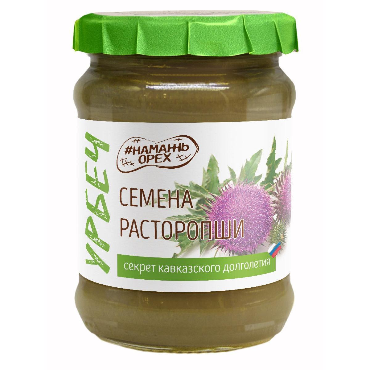 Купить Урбеч из семян расторопши "Намажь Орех" 230 г - Экоcтория ...