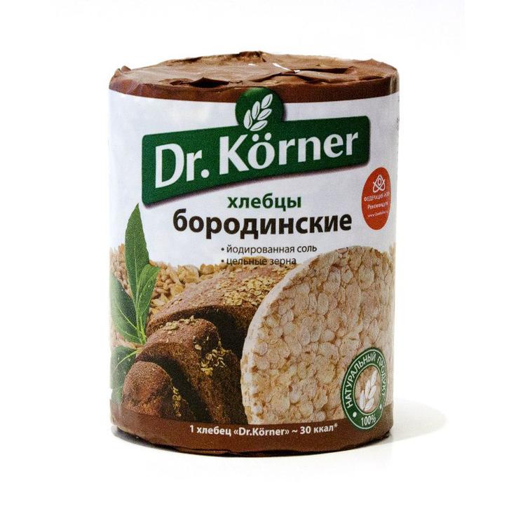 Хлебцы Dr.Korner "Бородинские", 100 г