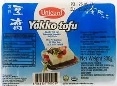 Тофу твердый Yakko UNICURD, 300 г