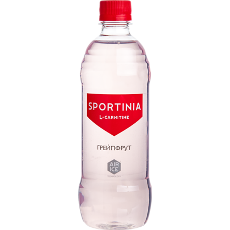 Sportinia L-Carnitine пребиотический спортивный напиток с грейпфрутом, 500 мл
