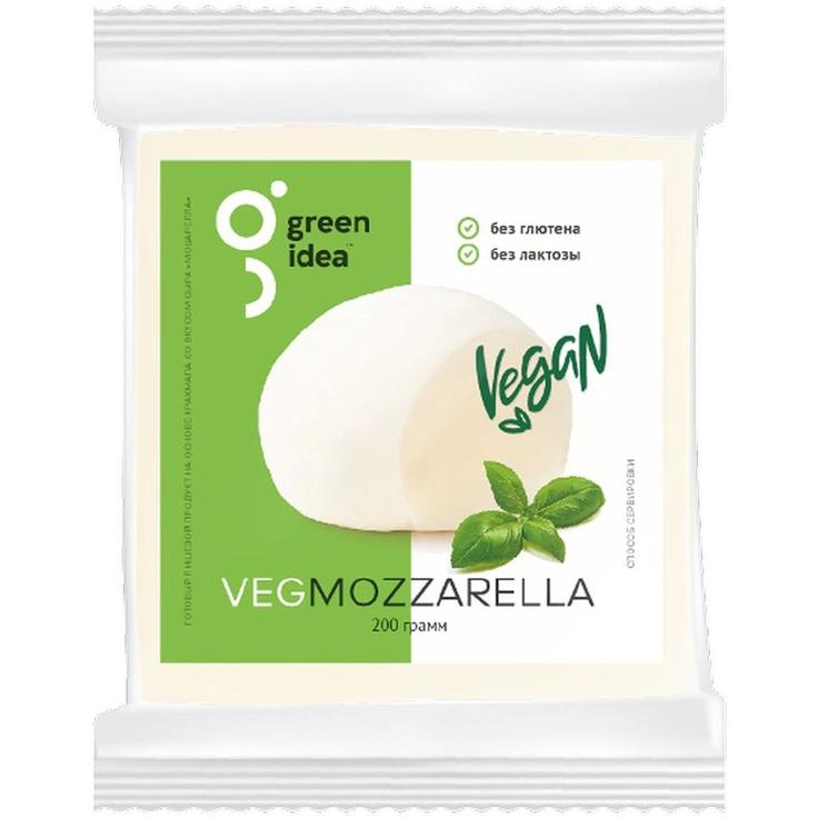 Сыр веганский безглютеновый "Моцарелла" Green Idea, 200 г
