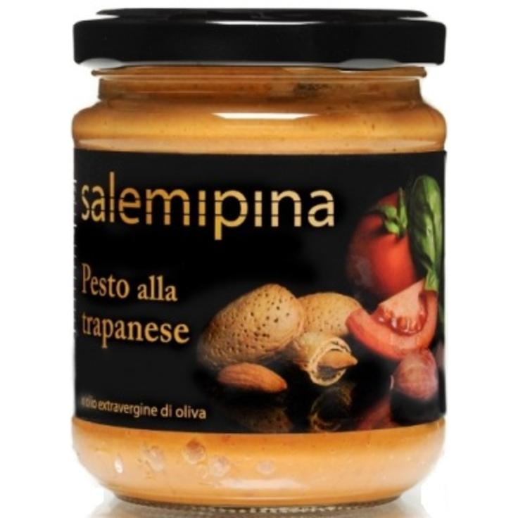 Песто сицилийский трапанезе с миндалем в оливковом масле Salemipina 180 г