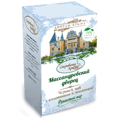 Фиточай "Массандровский дворец" черный чай с лавандой и розой ДУШИСТЫЙ МИР 40 г