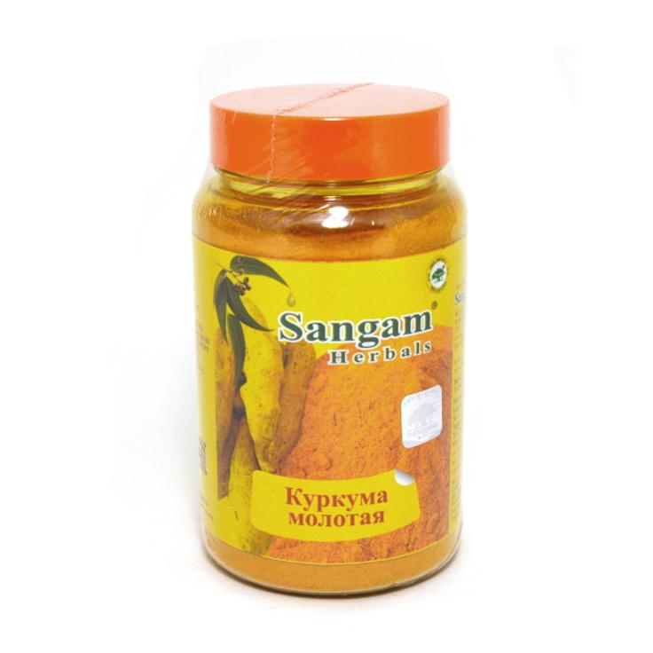 Куркума молотая Sangam Herbals 140 г
