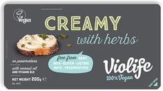 Крем-сыр на растительных маслах веганский с травами VIOLIFE 150 г