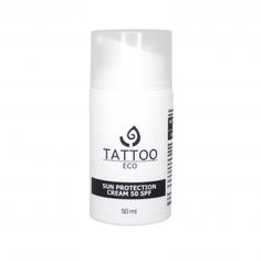Солнцезащитный крем SPF50 для татуировки Tattoo Eco - LEVRANA 50 мл