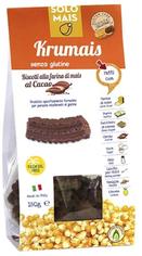 Печенье безглютеновое кукурузное Крумаис с какао органическое SOLO MAIS 180 г
