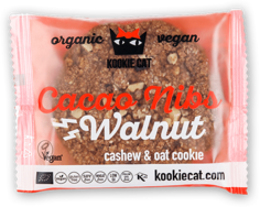 Печенье органическое "Грецкий орех и Какао-крупка" KOOKIE CAT 50 г
