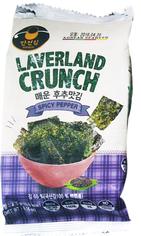 Морская капуста хрустящая со вкусом острого перца Laverland Crunch Crispy Sеаweed 4.5 г