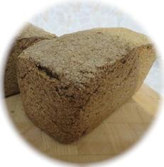 Хлеб бездрожжевой цельнозерновой ржаной на ржаной закваске "Лукоморье" 300 г