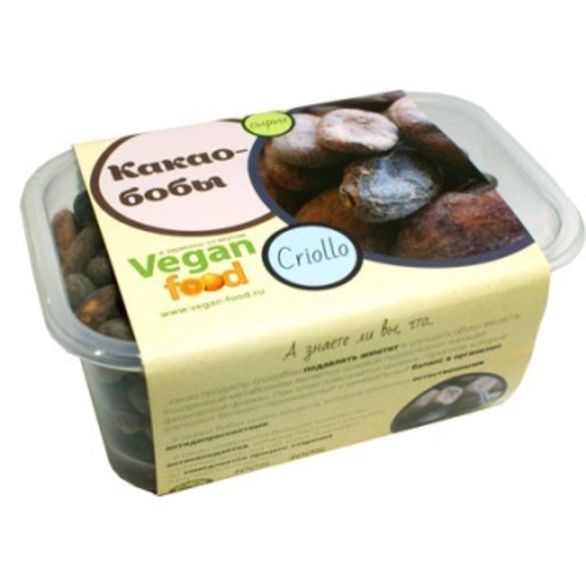 Купить Какао-бобы сорта КРИОЛЛО VEGAN FOOD, 250 г - Экоcтория Челябинск ...