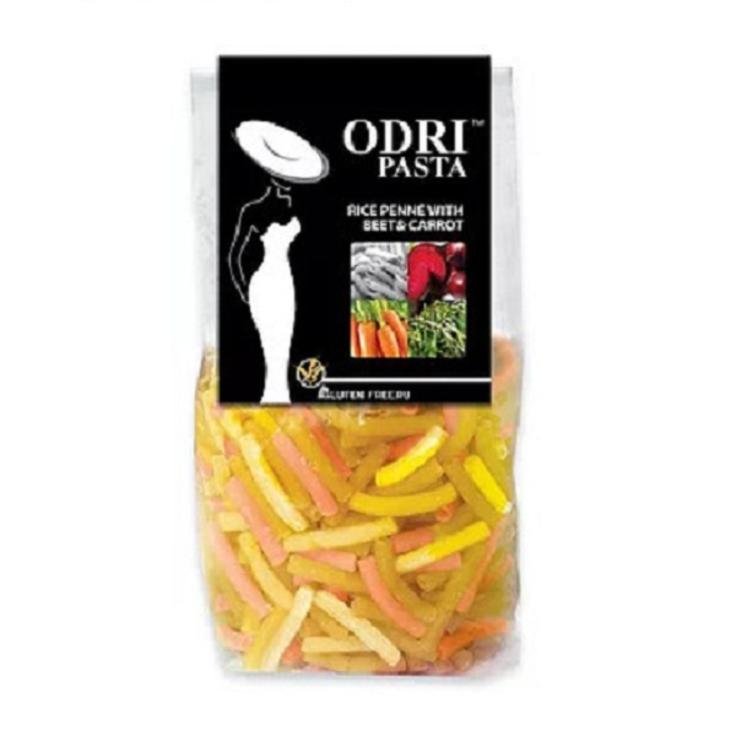 Пенне с морковью рисовые безглютеновые ODRI 400 г