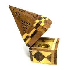 Подставка для конусных благовоний "Пирамидка" 16 см