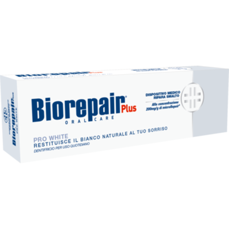Biorepair Pro White Plus сохраняющая белизну зубная паста, 75 мл
