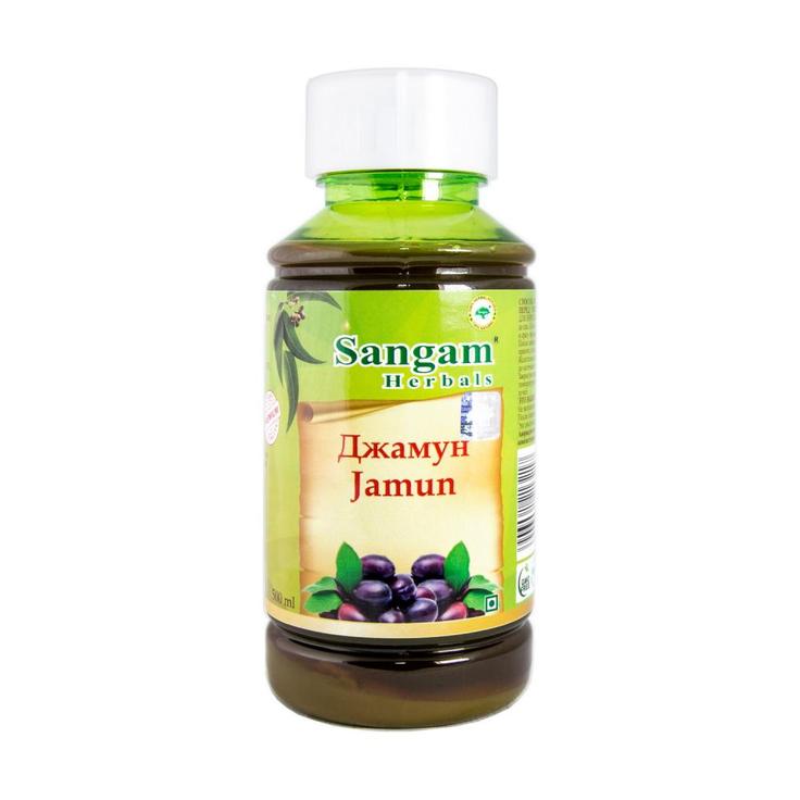 Сок Джамун 100% натуральный Sangam Herbals, 500 мл