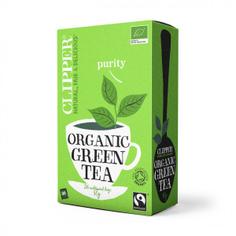 CLIPPER органический зеленый чай 26 пакетиков 50 г