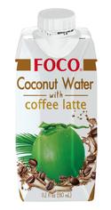 FOCO кокосовая вода с кофе латте, 330 мл