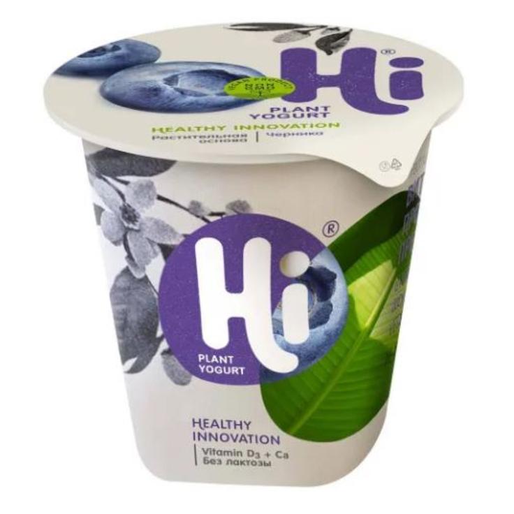 Hi-йогурт веганский постный "Черника" 2.5% 125 г