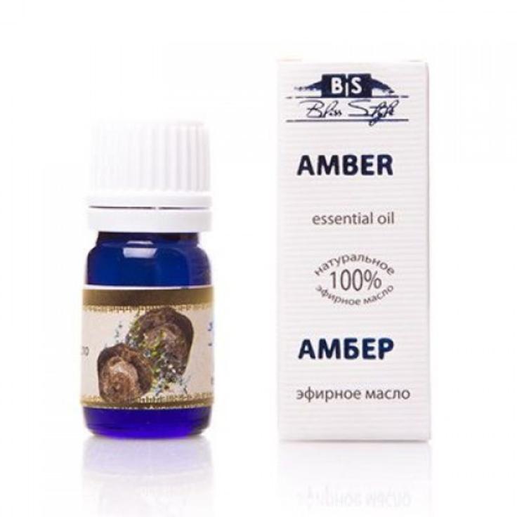 Амбер (янтарь), 100% эфирное масло Indibird, 5 мл