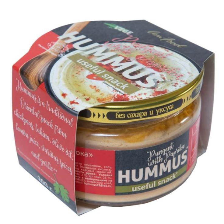 Хумус острый с паприкой "Тайны Востока", 200 г
