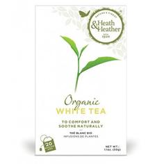 Heath & Heather чай белый органический 20 пакетиков 30 г