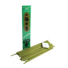 Традиционные японские благовония Sage 50 безосновных палочек с подставкой, Morning Star