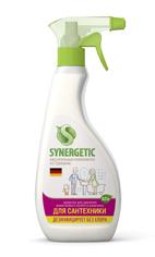 SYNERGETIC Биоразлагаемое чистящее средство для мытья сантехники спрей, 500 мл